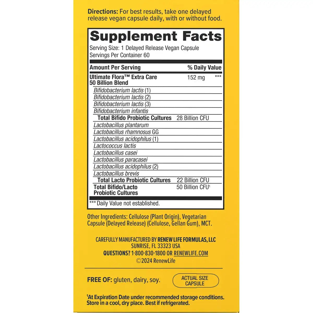Extra Care Ultimate Flora Probiotic
