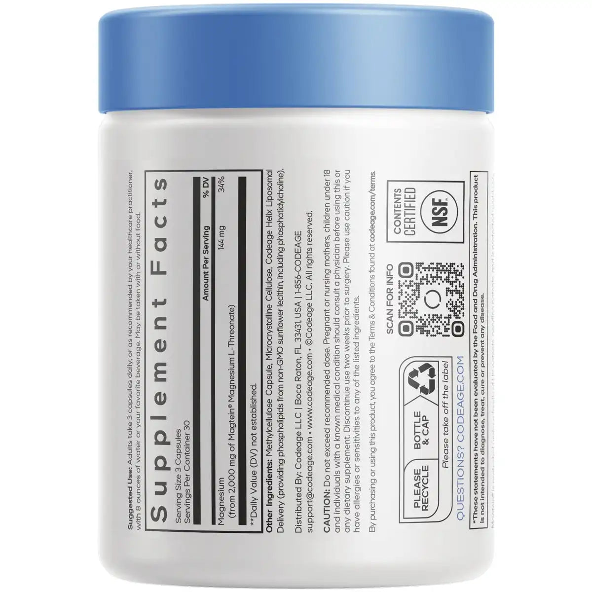 Liposomal Magnesium L-Threonate