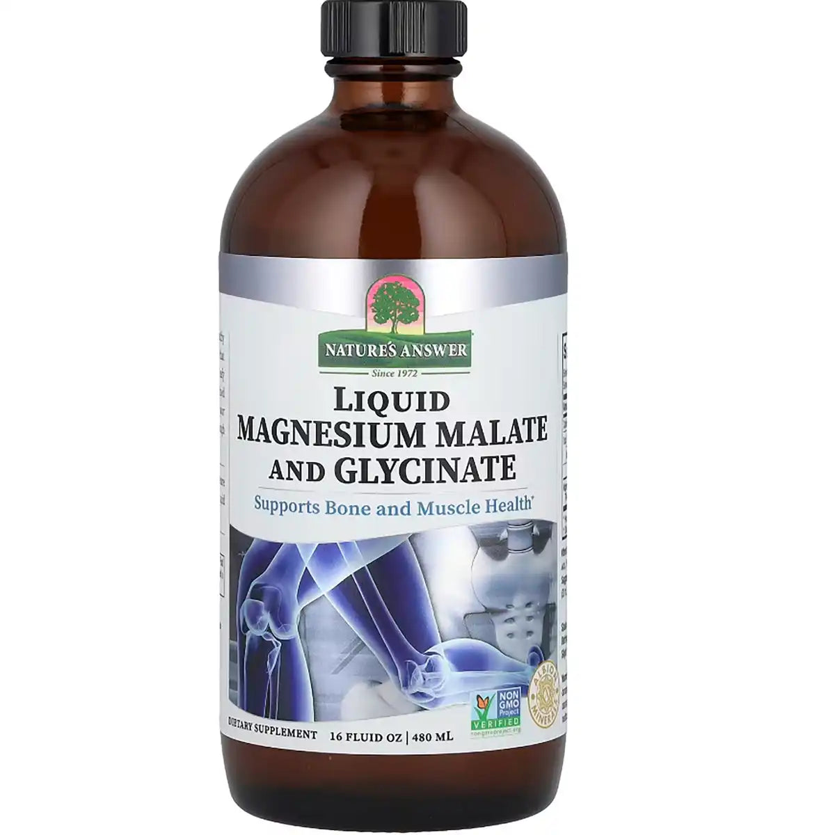 Liquid Magnesium Malate and Glycinate - Natural Tangerine