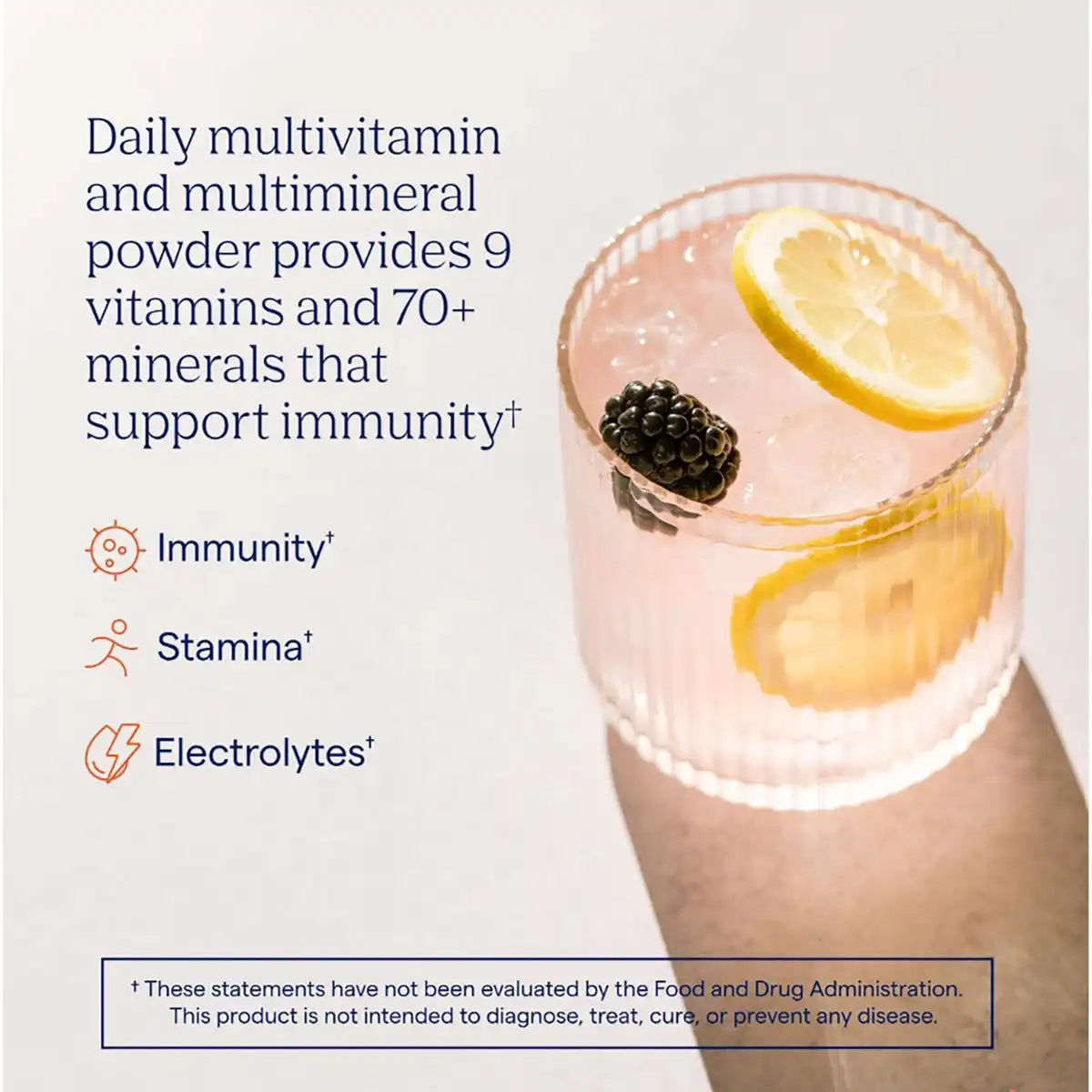 Power Pak + Immunity - Lemon Berry