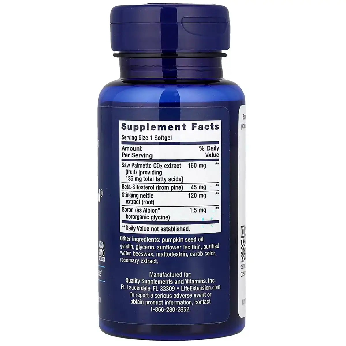 PalmettoGuard Saw Palmetto, Nettle Root and Beta-Sitosterol