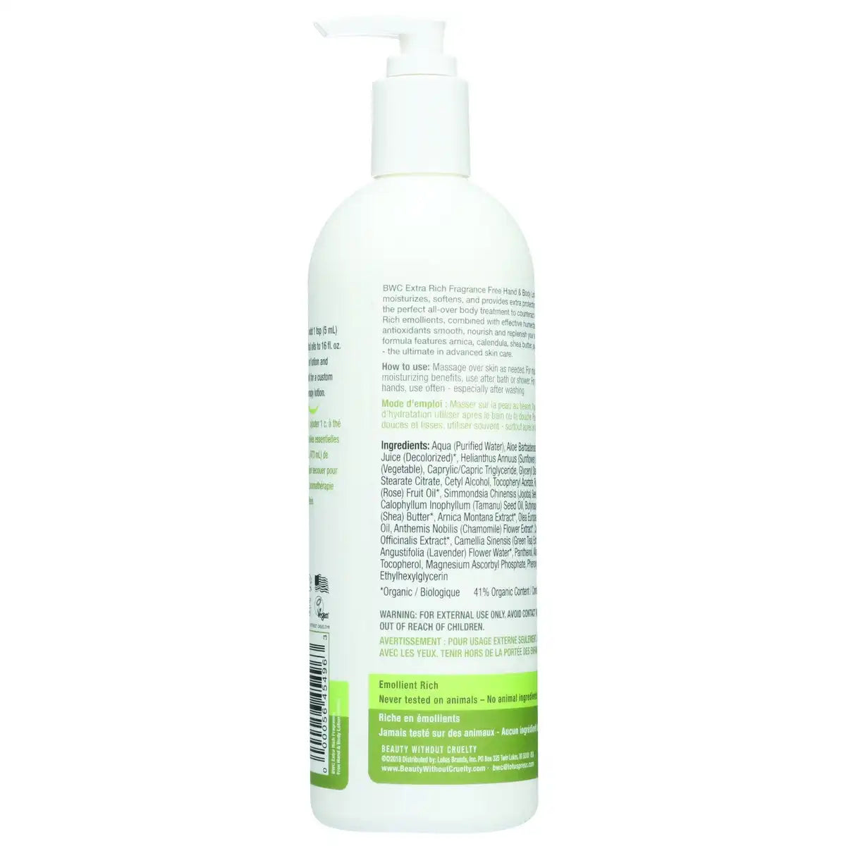 Extra Rich Fragrance Free Lotion - Hand & Body