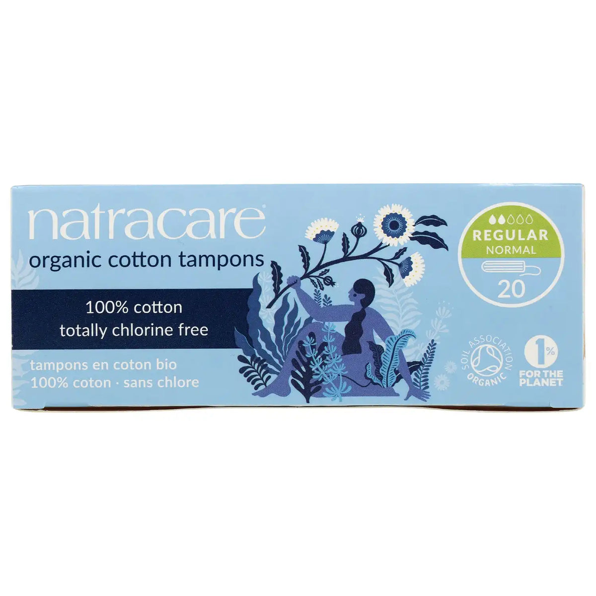 Organic Cotton Tampons - Regular