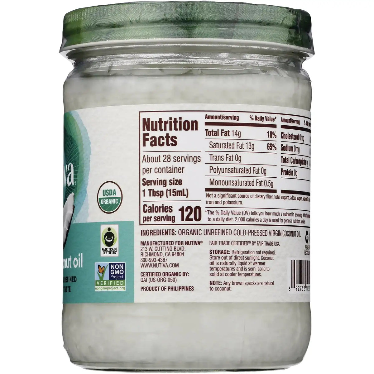 Organic Virgin Coconut Oil
