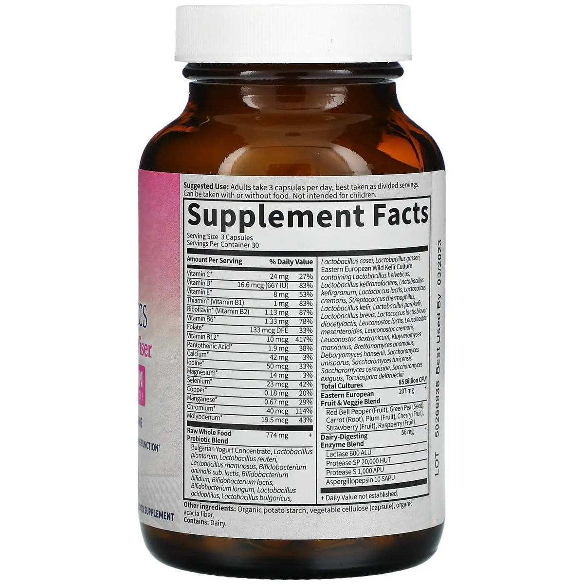 RAW Probiotics Women 50 & Wiser