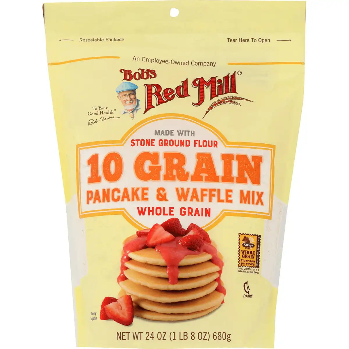 10 Grain Pancake Waffle Mix