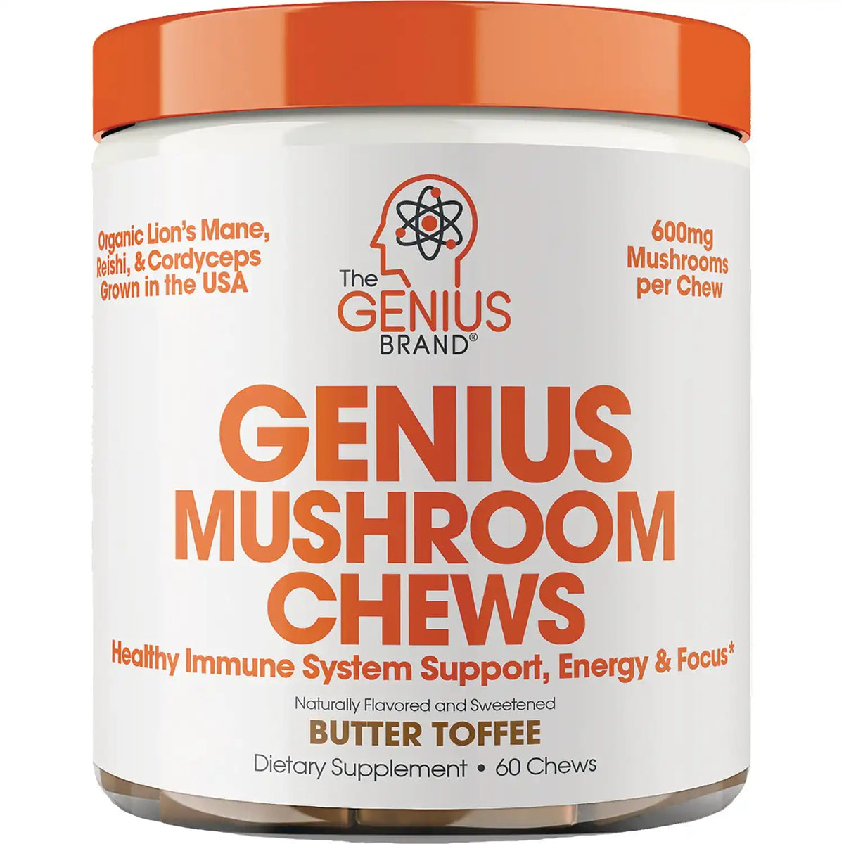 Genius Mushroom Chews - Butter Toffee