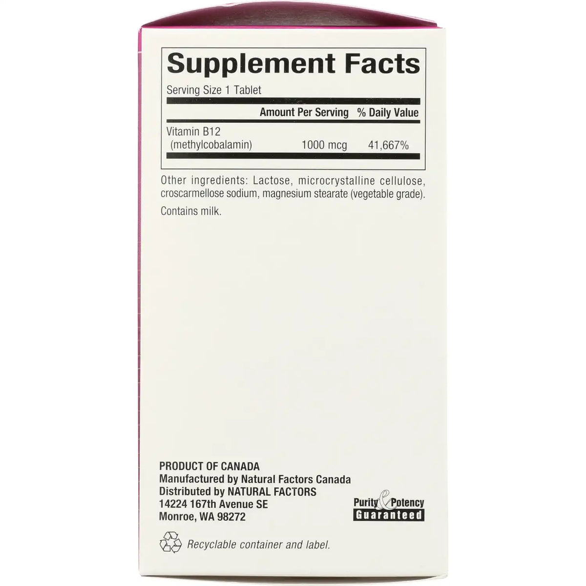 B12 Methylcobalamin
