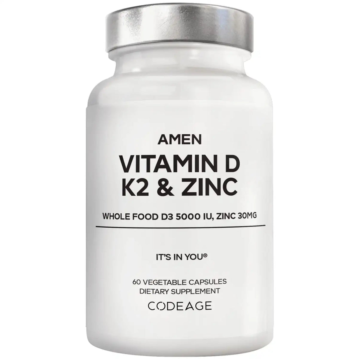 Amen Vitamin D, K2 & Zinc