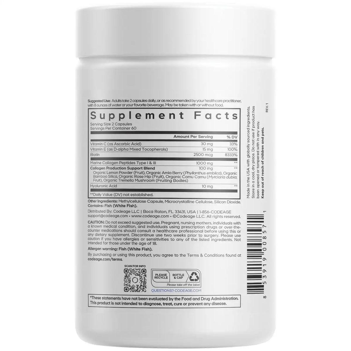 Biotin Marine Collagen+