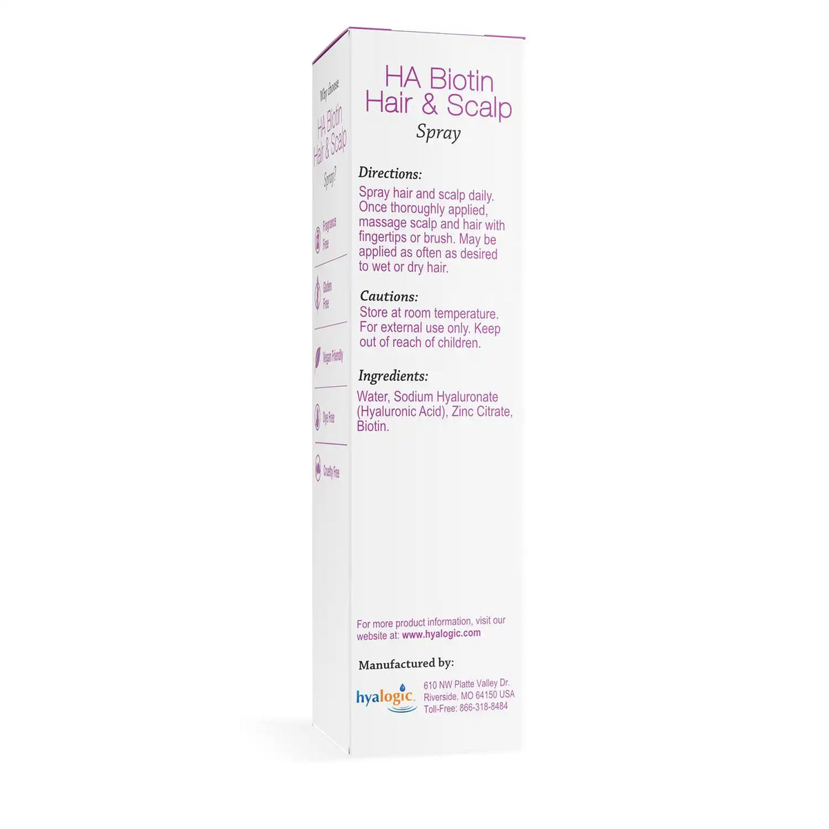 HA Biotin Hair & Scalp Spray