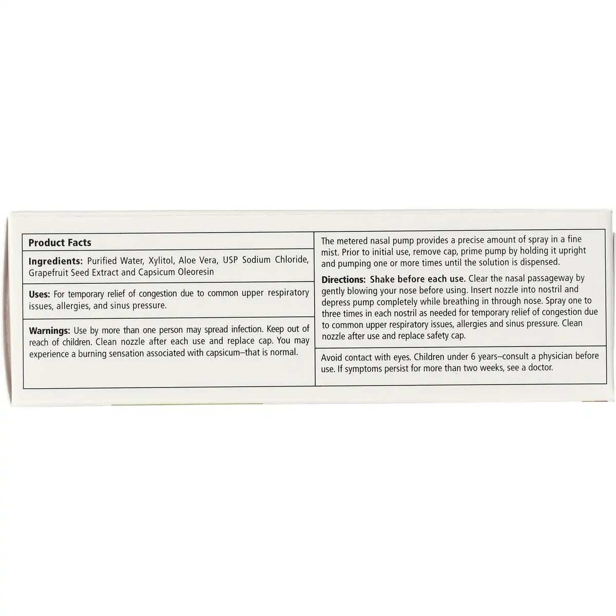 Max Natural Saline Nasal Spray with Xylitol