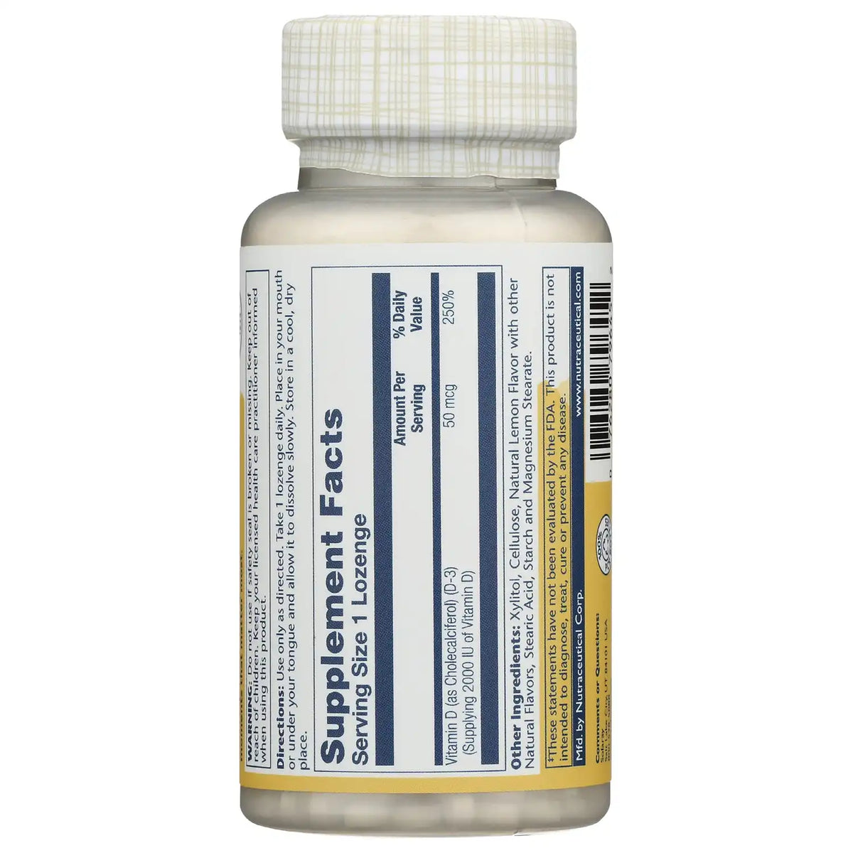 Vitamin D-3 - Lemon