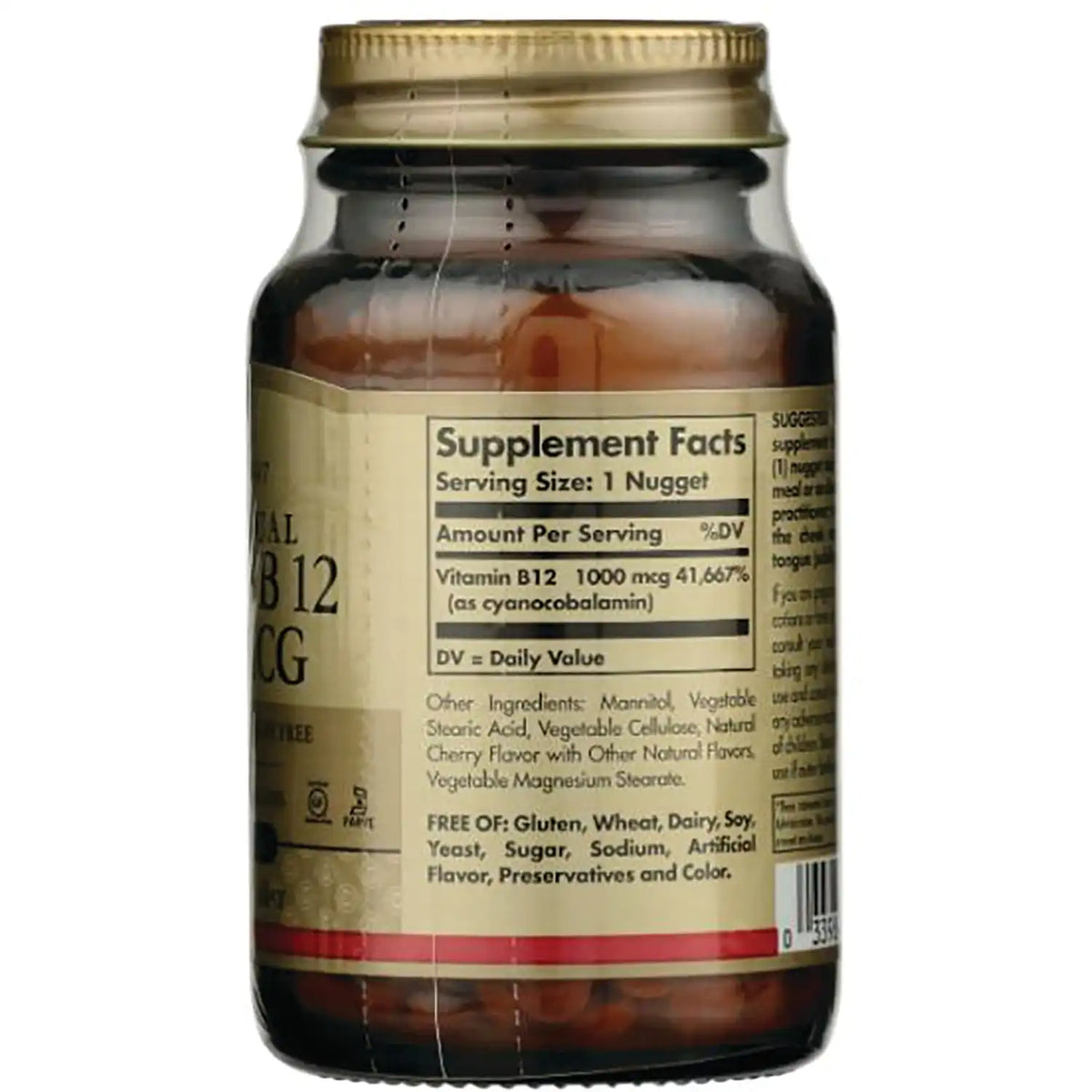Sublingual Vitamin B 12