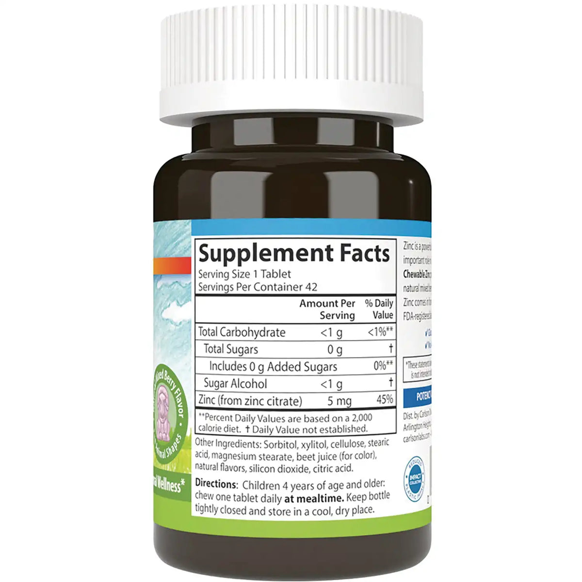 Kid's Chewable Zinc - Mixed Berry