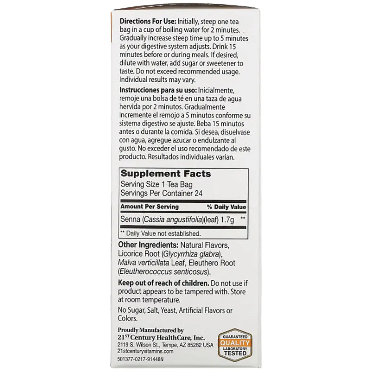 Herbal Slimming Tea - Orange Spice