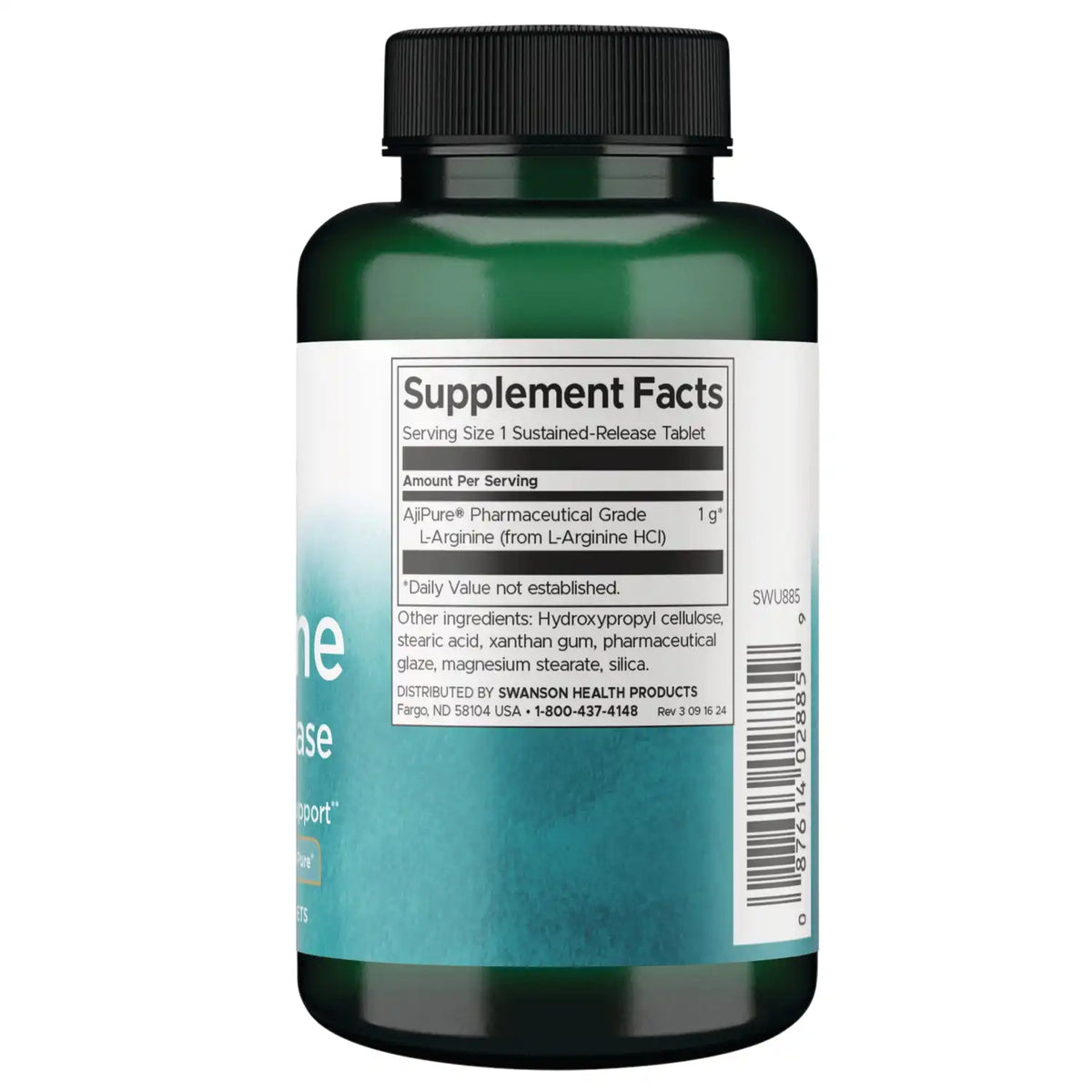 L-Arginine Sustained Release - Featuring AjiPure