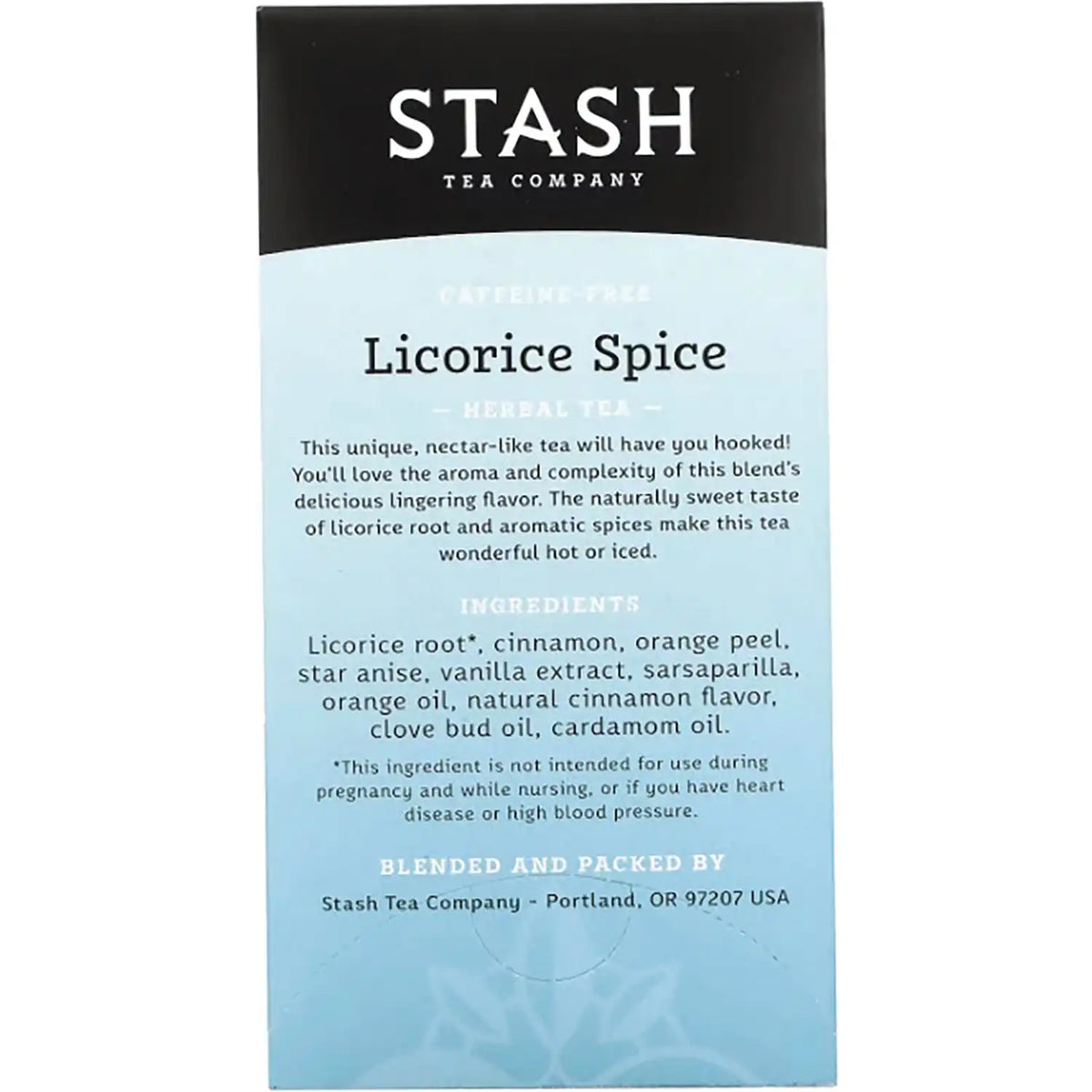 Herbal Tea - Caffeine-Free - Licorice Spice