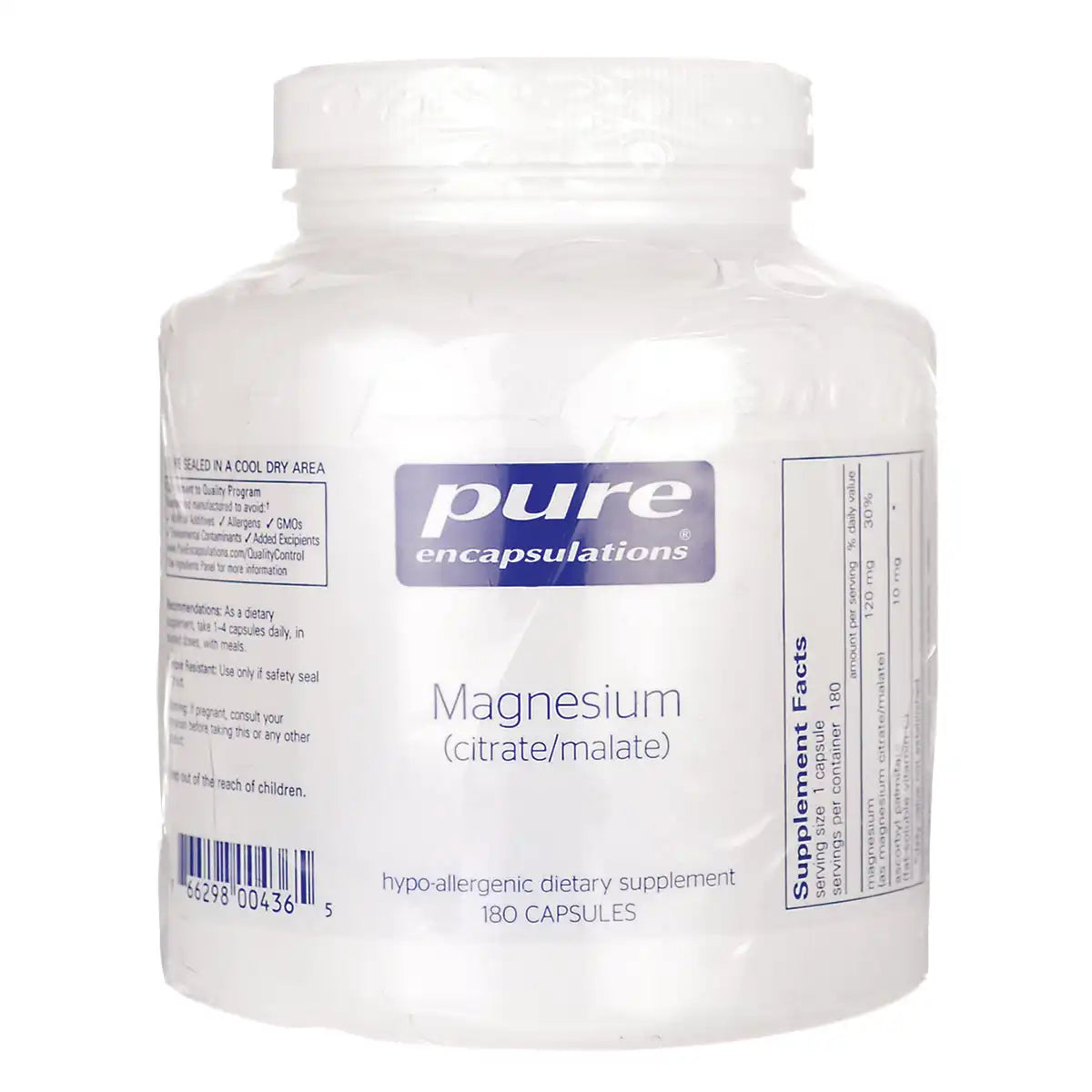Magnesium (citrate/malate)