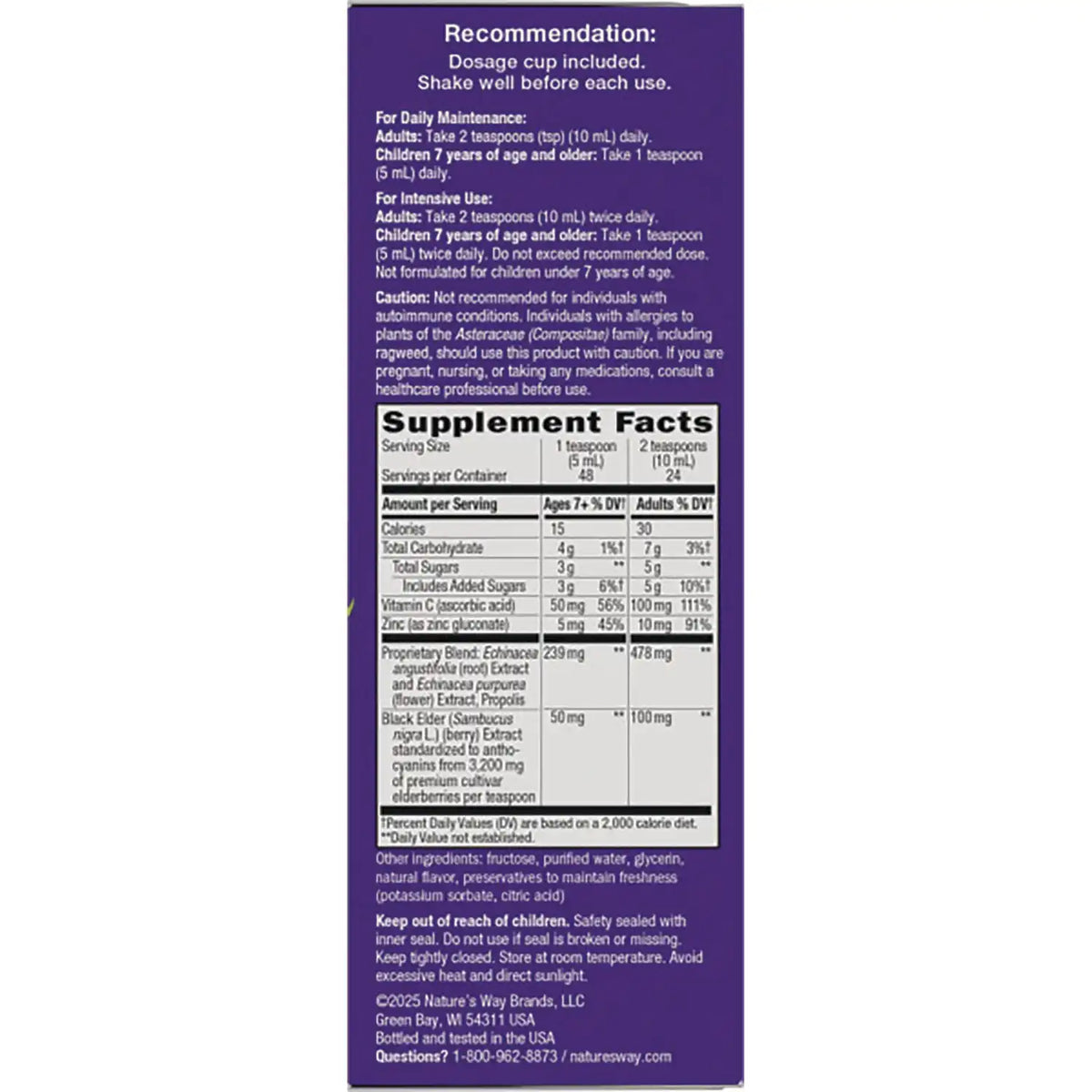 Sambucus Immune Elderberry Syrup