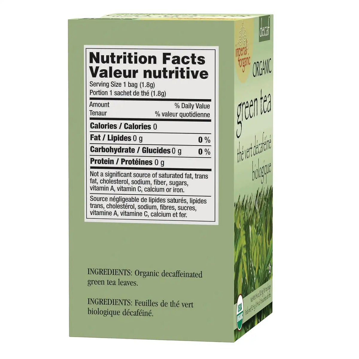 Imperial Organic Green Tea Decaf
