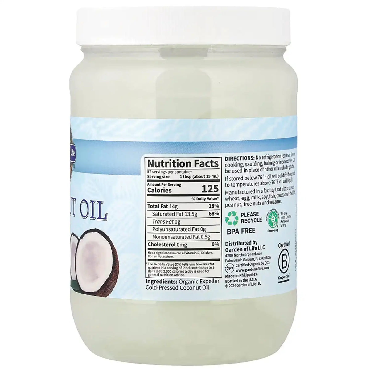Raw Extra Virgin Coconut Oil