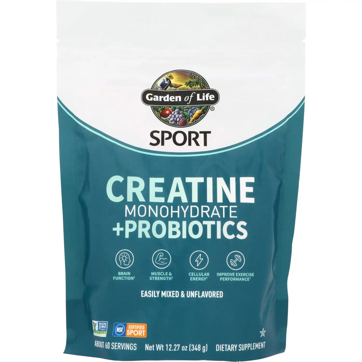 SPORT Creatine Monohydrate + Probiotics - Unflavored