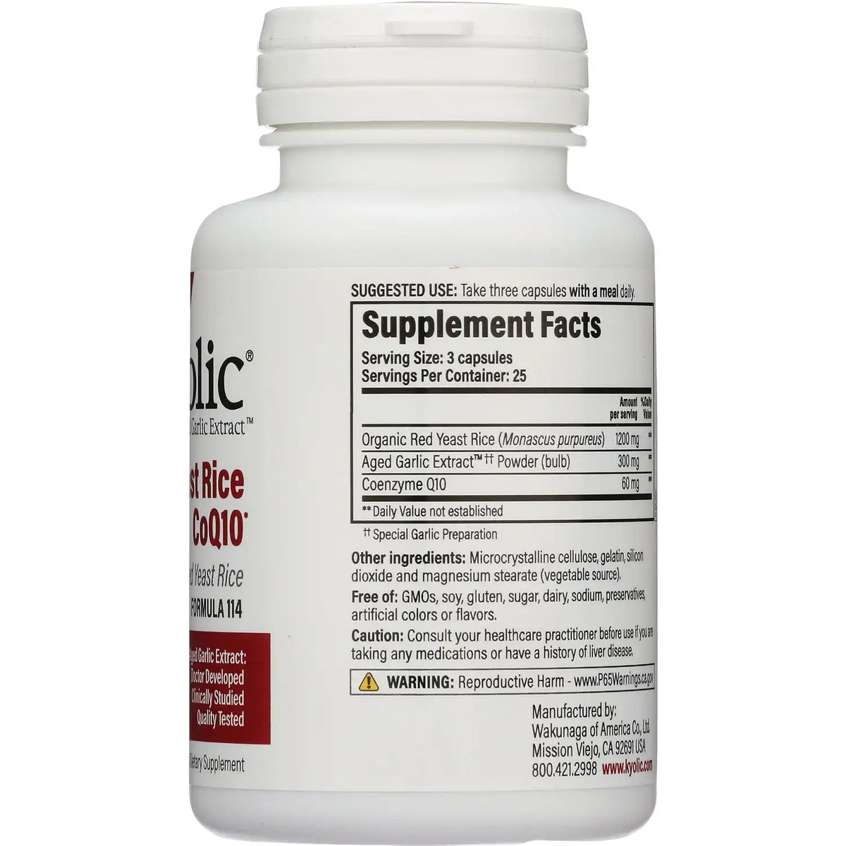 Red Yeast Rice CoQ10 Formula 114