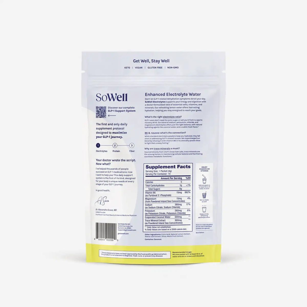 Electrolytes - Lemon Water