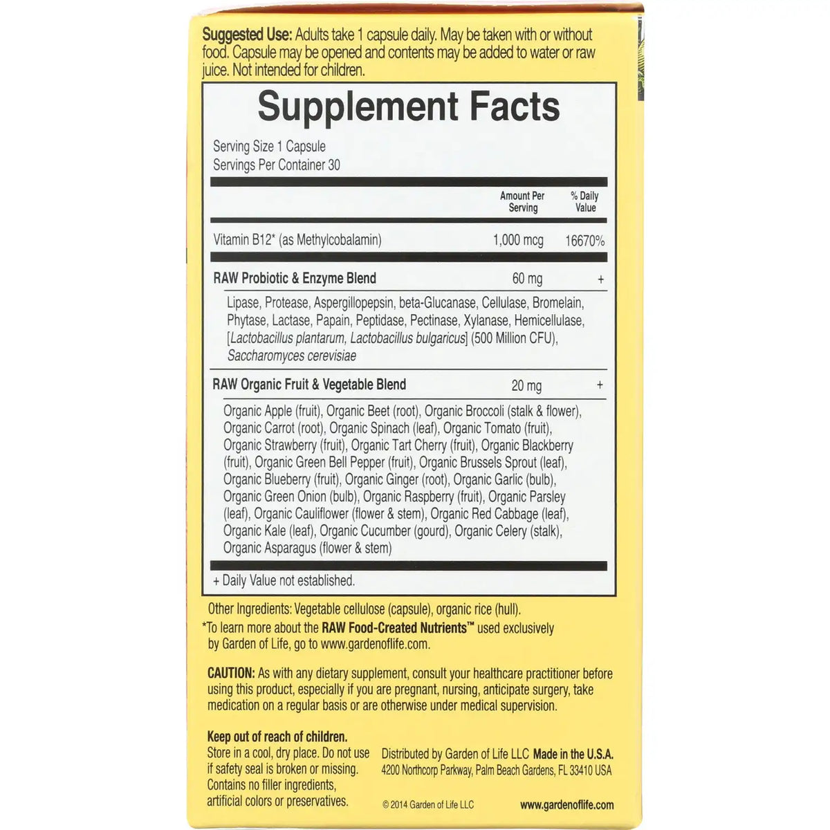 Vitamin Code Raw B-12