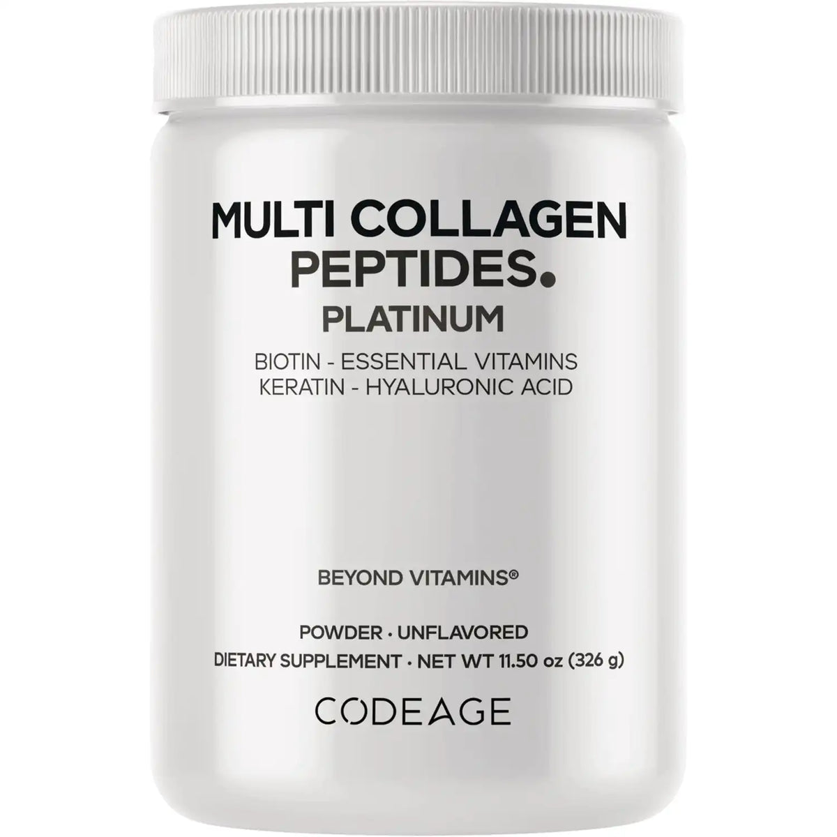 Multi Collagen Peptides Platinum - Unflavored