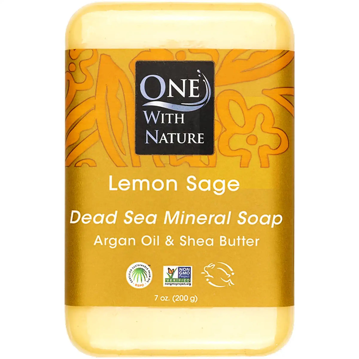 Dead Sea Mineral Soap - Lemon Sage