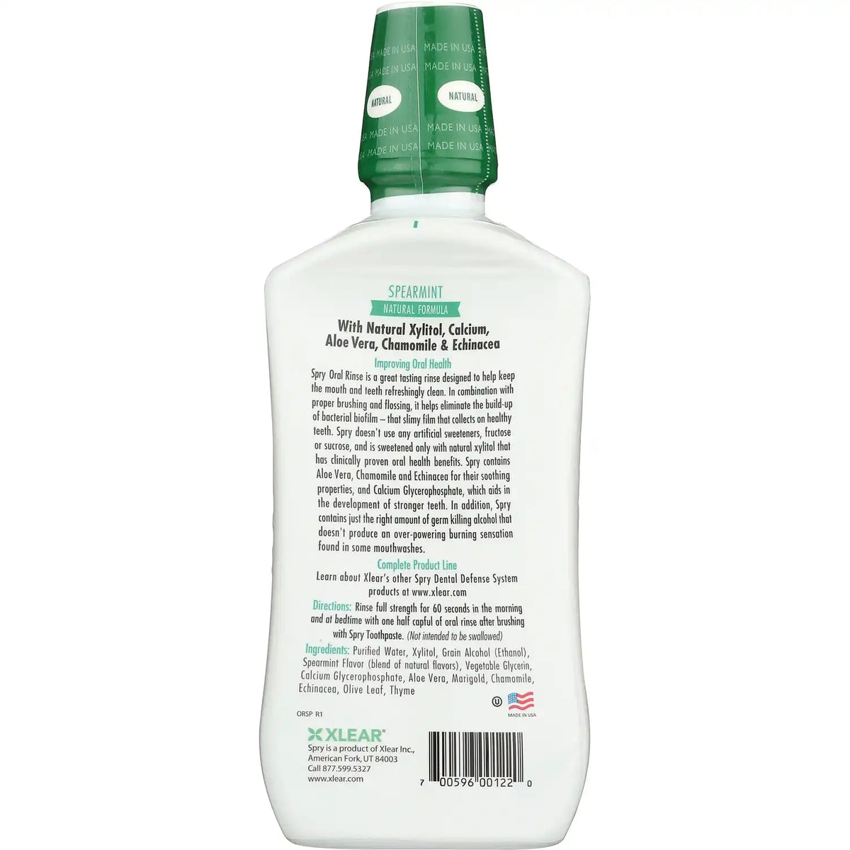 Spry Oral Rinse - Spearmint