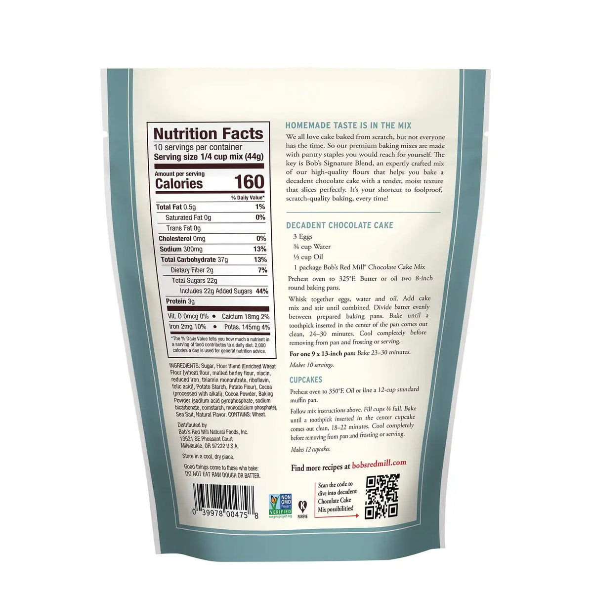 Decadent Chocolate Cake Mix