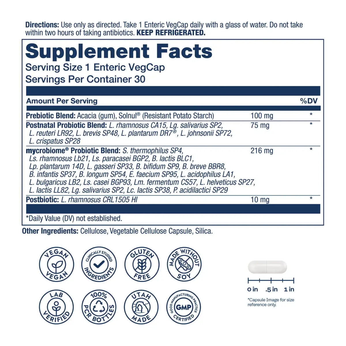 Mycrobiome Complete Probiotic Postnatal