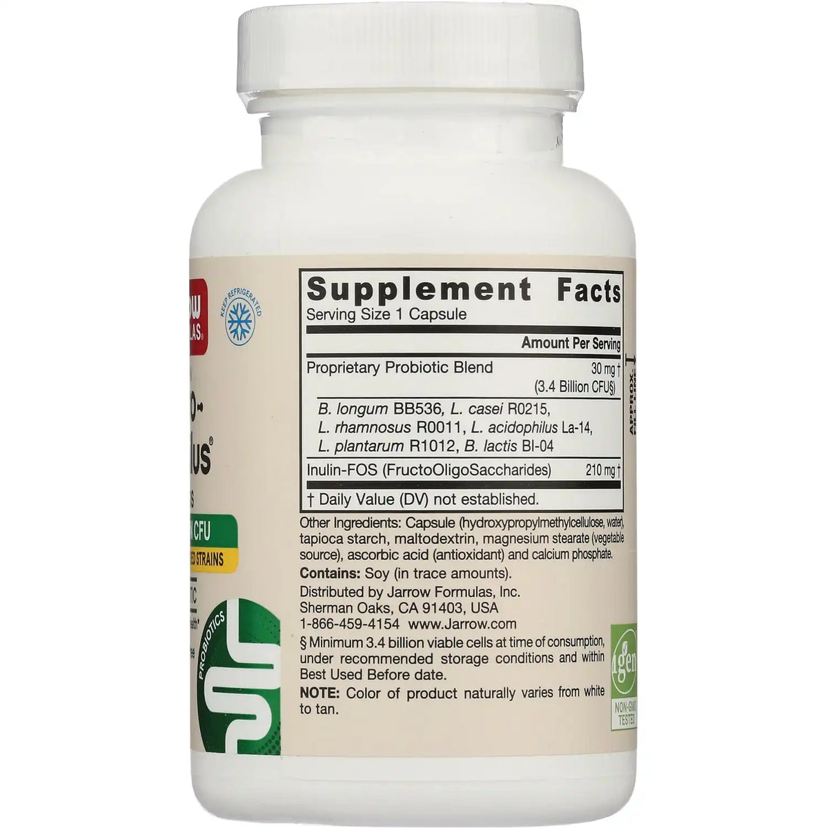 Vegan Jarro-Dophilus Plus FOS