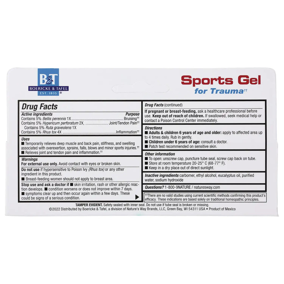 Sports Gel for Trauma