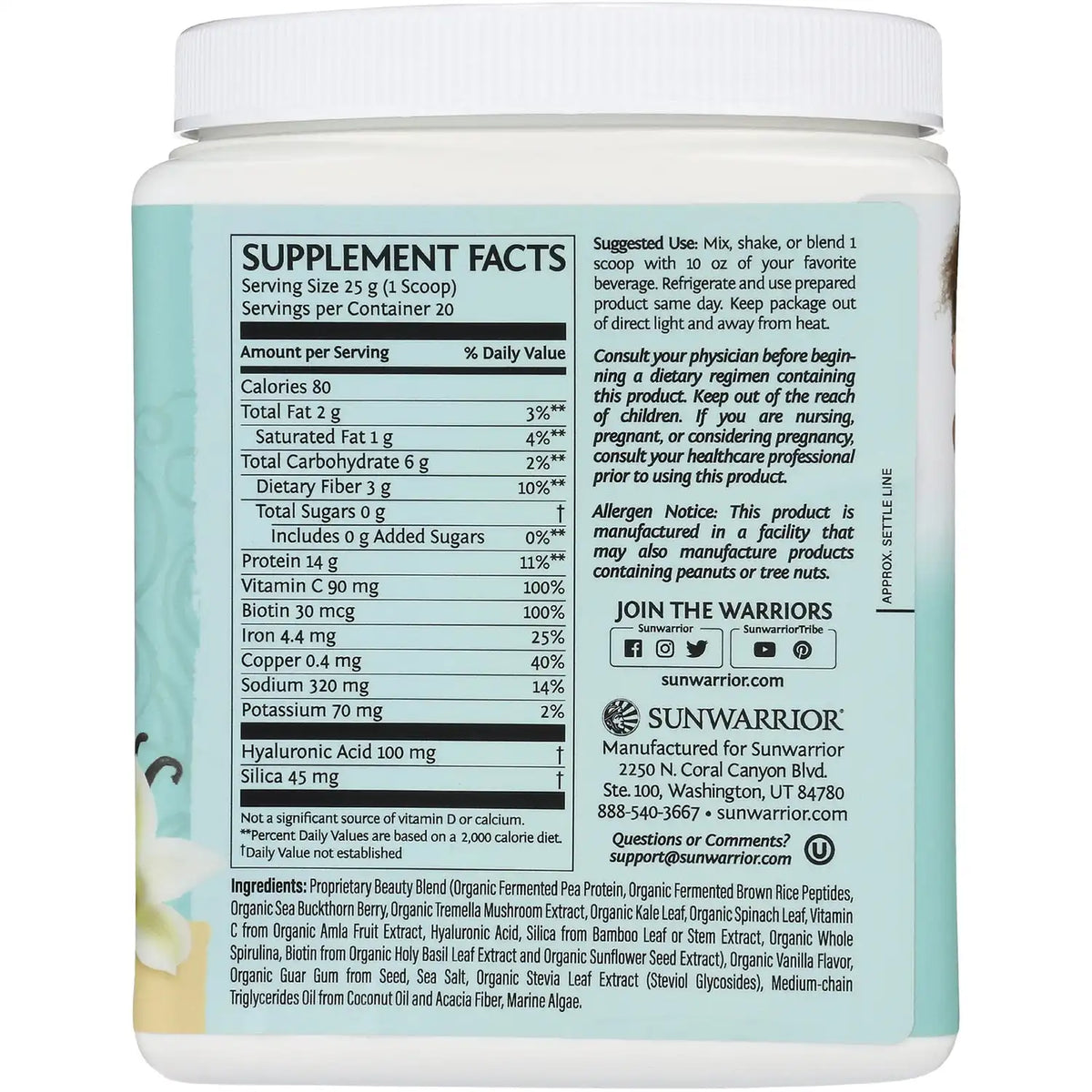 Collagen Building Protein Peptides - Tahitian Vanilla