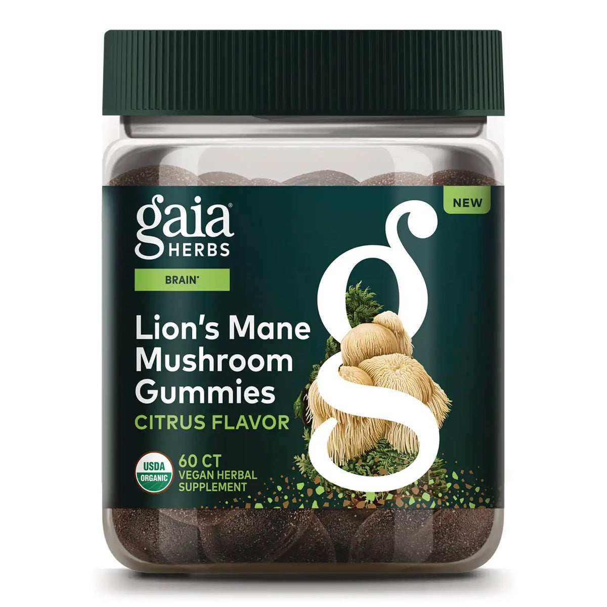 Lion's Mane Mushroom Gummies - Citrus
