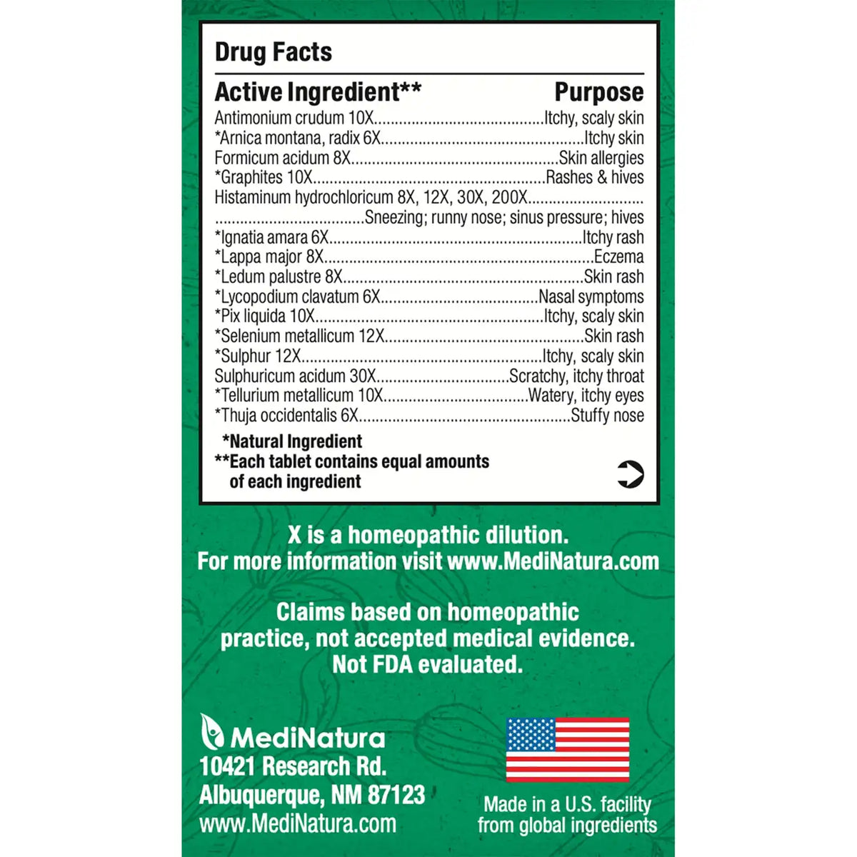 BHI Allergy Relief Tablets