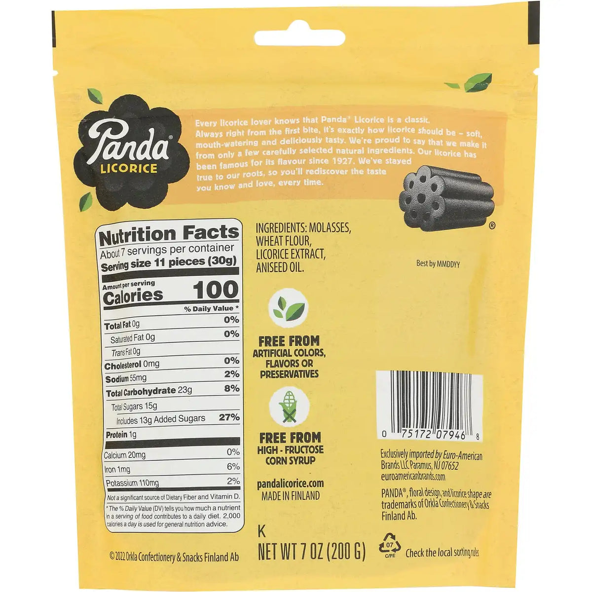 Soft Black Licorice