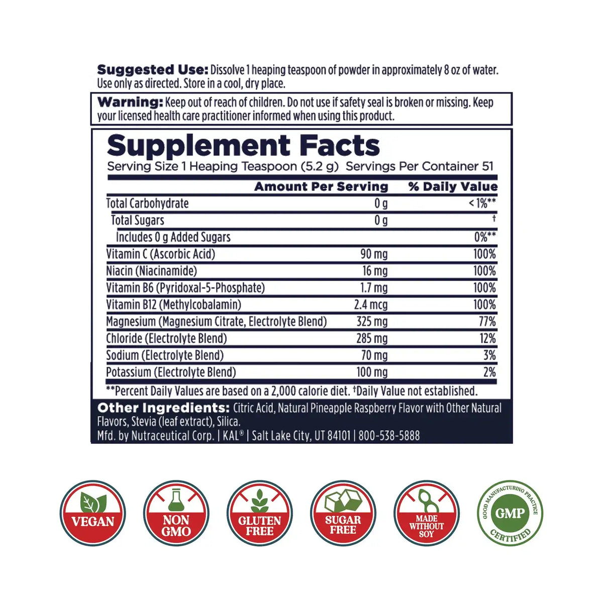 Hydro Magnesium Powder - Tropical Fruit Punch