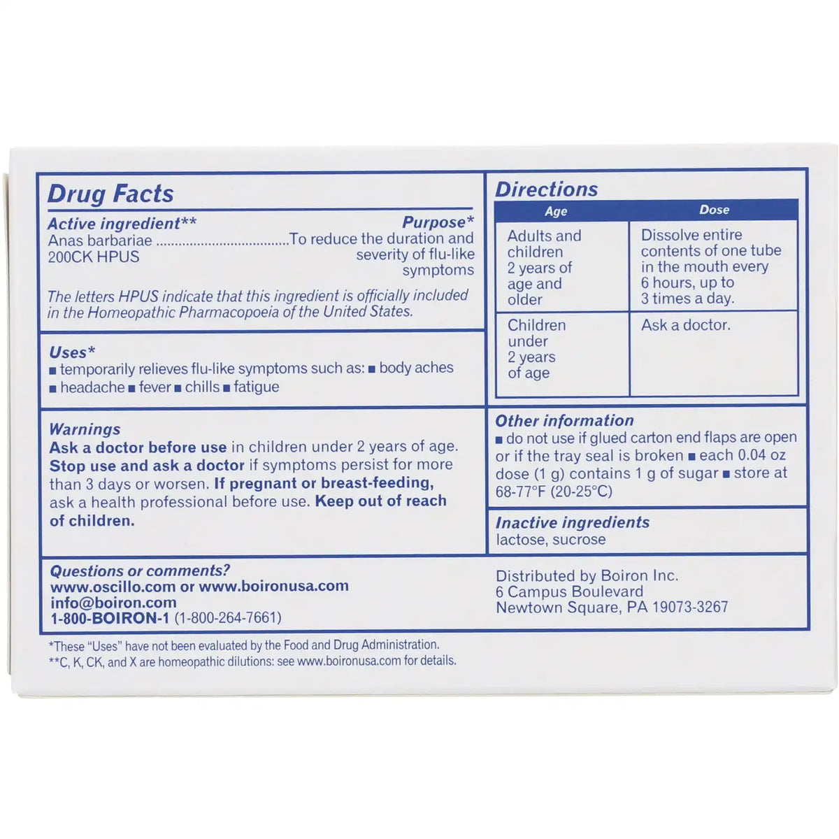 Oscillococcinum