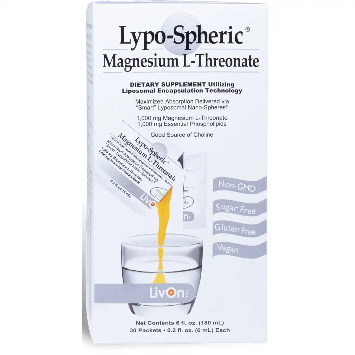 Lypo-Spheric Magnesium L-Threonate