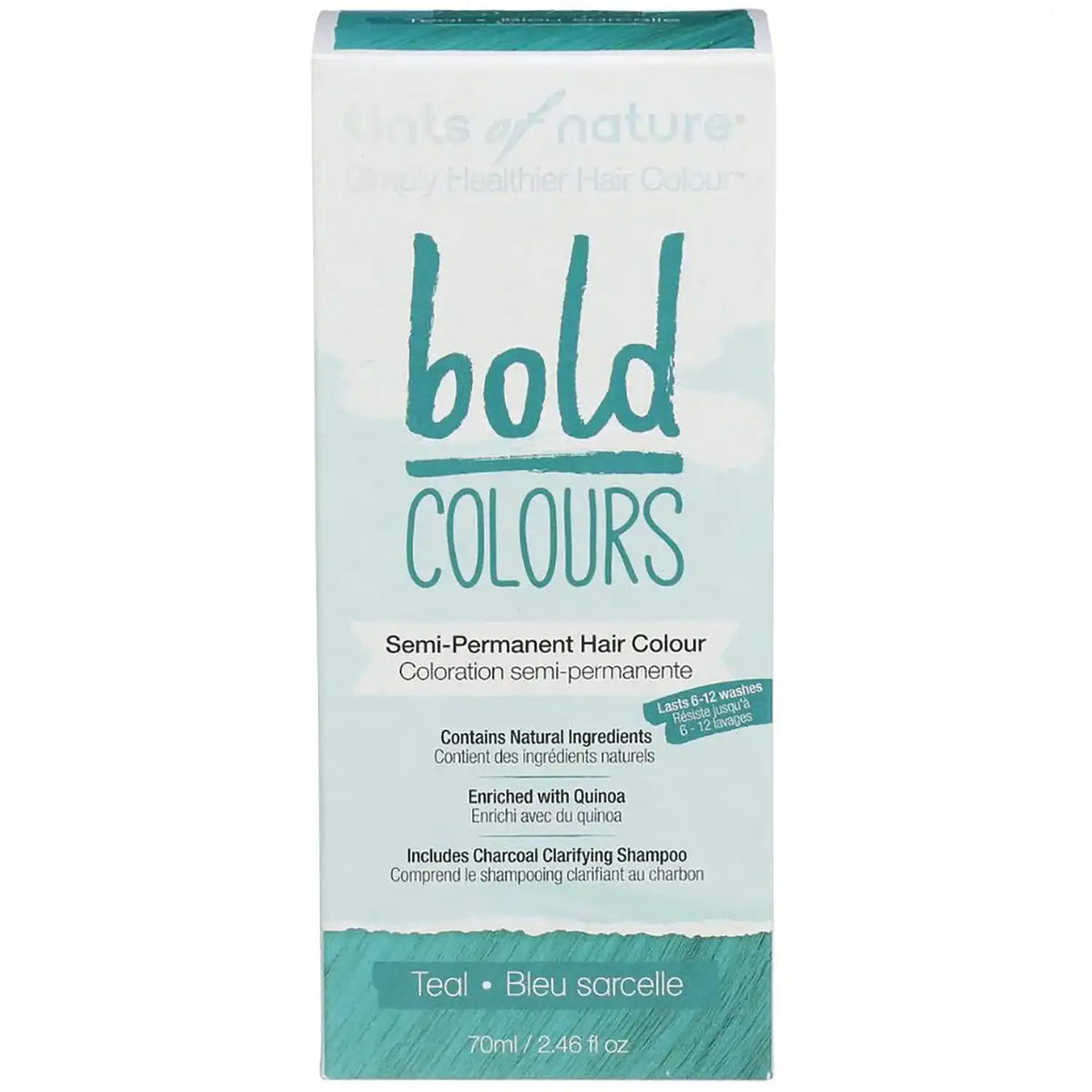 Bold Colours Semi-Permanent Hair Colour - Teal