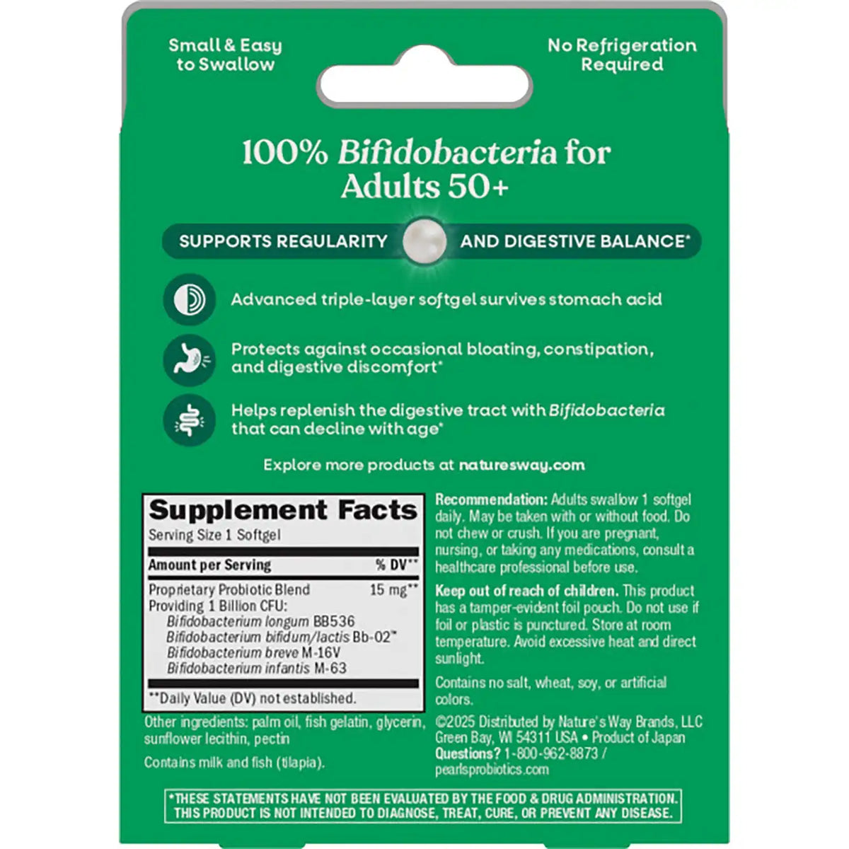 Adult 50+ Probiotic Pearls