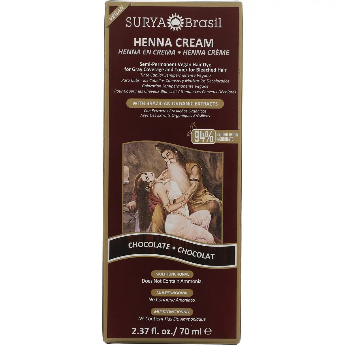 Henna Cream - Chocolate
